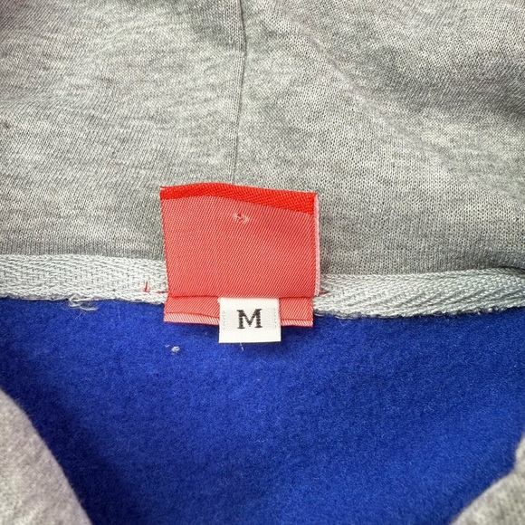 NWT Nike Blue White And Gray Tunic Sweatshirt Hoodie Size Medium - Picture 5 of 9